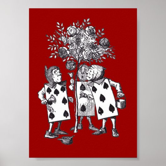 Wonderland Rozen Print (Voorkant)