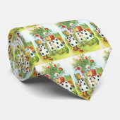 Wonderland Rozen Stropdas (Opgerold)