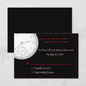 Wonderland RSVP Kaartje (Voorkant / Achterkant)