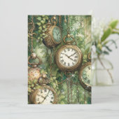 Wonderland Save the Date Kaart (Staand voorkant)