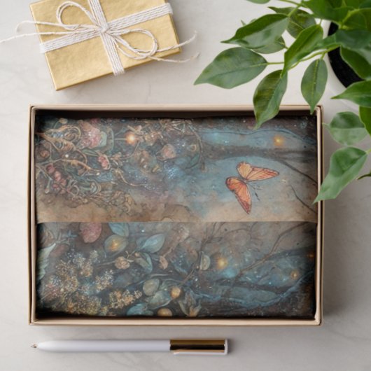 Wonderland Steampunk Alice Fantasy Art Decoupage Tissuepapier (Geschenk)