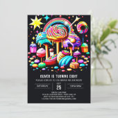 Wonderland Sweet Verjaardag Kaart (Staand voorkant)