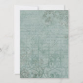  Wonderland Tea Party Birthday nodigt uit Kaart (Achterkant)