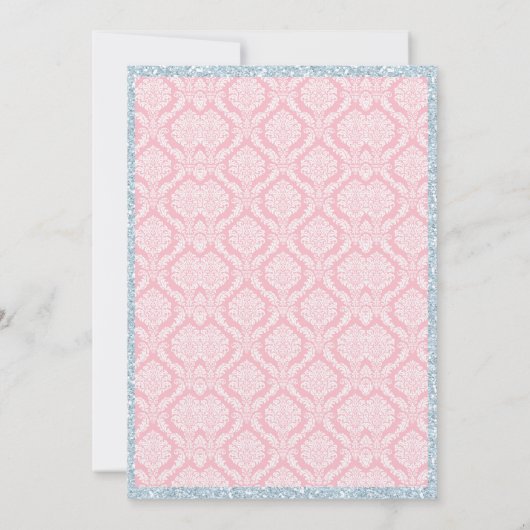 Wonderland Tea Party Kaart (Achterkant)