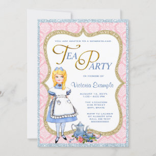 Wonderland Tea Party Kaart