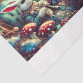 Wonderland Tea Party Magical Fantasy Decoupage Tissuepapier (Detail)