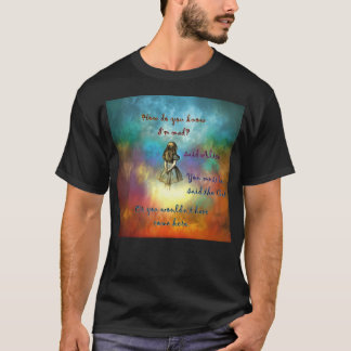 Wonderland Time - Alice in Wonderland Quote T-shirt
