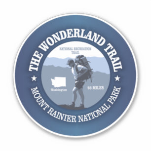 Wonderland Trail (BG) Sticker