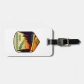 Wonderland Trail Kleuren Bagagelabel (Voorkant horizontaal)