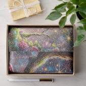 Wonderland Treetop Alice Cheshire Cat Decoupage Tissuepapier (Geschenk)