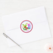 Wonderland Verjaardagsfeestje Stickers (Envelop)