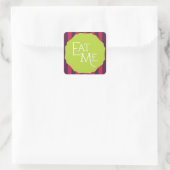 Wonderland Whimsical Mad Tea Party EAT ME Sticker (Tas)