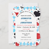 Wonderland Whimsy bruiloft uitnodiging (Voorkant)