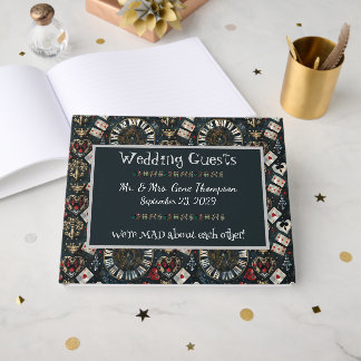 Wonderland Whimsy Wedding Guestbook Gastenboek