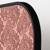 Wonderland White Rabbit Floral Pickleball Paddle (Links Detail)