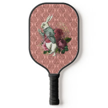 Wonderland White Rabbit Floral