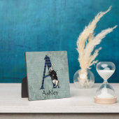 Wonderland White Rabbit Letter A Fotoplaat (Insitu)