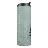 Wonderland White Rabbit Letter A Thermosbeker (Gedraaid links)