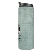 Wonderland White Rabbit Letter A Thermosbeker (Geroteerd rechts)