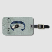 Wonderland White Rabbit Letter C Bagagelabel (Voorkant (horizontaal))