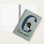 Wonderland White Rabbit Letter C Planner (Display)