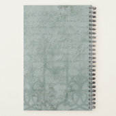 Wonderland White Rabbit Letter C Planner (Achterkant)