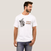 Wonderland White Rabbit T-shirt (Voorkant volledig)