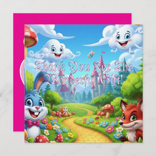 Wonderland With Mr Buuny & Mrs Fox (Voorkant / Achterkant)