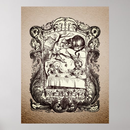 Wonderlandkenmerken Poster (Voorkant)