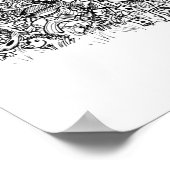 Wonderlandtekens Poster (Hoek)