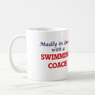 Wonderlijk verliefd op een zwemcoach koffiemok