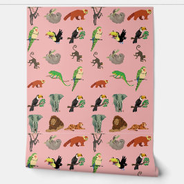 WONDERLIJKE DIEREN WANDPAPIER BEHANG