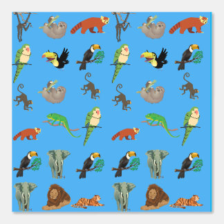 WONDERLIJKE DIEREN WANDPAPIER BEHANG