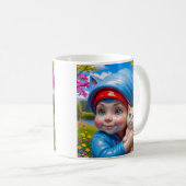 Wonderlijke Elf Kat Koffiemok (Voorkant rechts)
