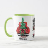 Wonderlijke Kabouter Truck Plaid Kerstmis Mok Cade (Links)