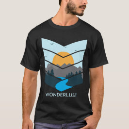 wonderlijkheid in de bergen t-shirt