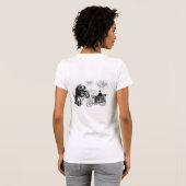 Wondermark #146 (Dames in het shirt) T-shirt (Achterkant volledig)