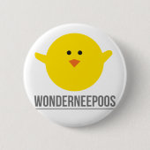 Wonderneepoos Badge Ronde Button 5,7 Cm (Voorkant)