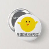 Wonderneepoos Badge Ronde Button 5,7 Cm (Voorkant /achterkant)