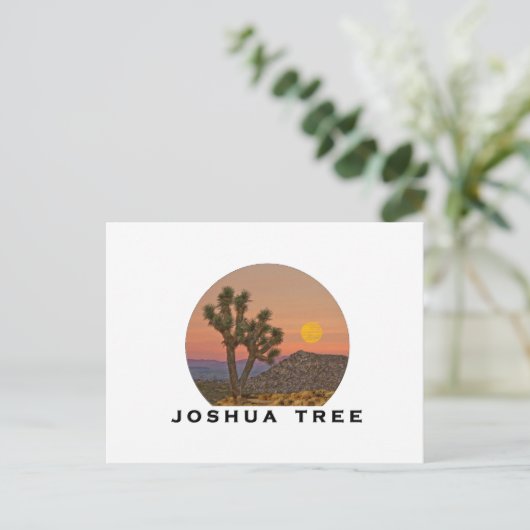 WONDEROUS JOSHUA TREE BRIEFKAART (Staand voorkant)