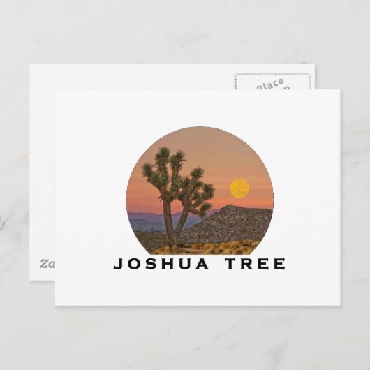 WONDEROUS JOSHUA TREE BRIEFKAART (Voorkant / Achterkant)