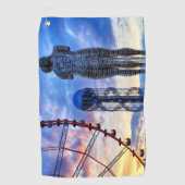 Wonderpark Golfhanddoek (Voorkant)