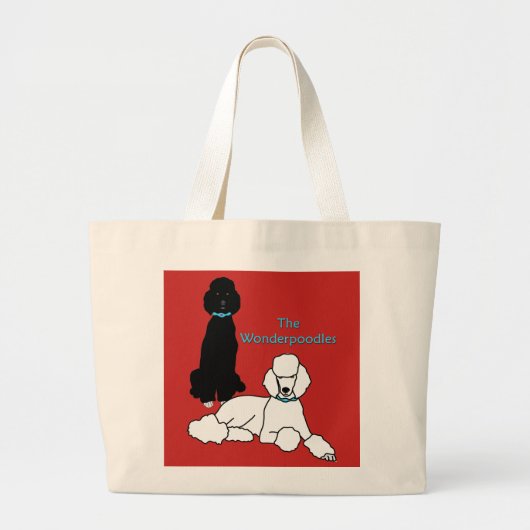 Wonderpoodles Jumbo Tas (Voorkant)