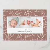 Wonders | Aankondiging van de feestdag foto-Folie (Achterkant)