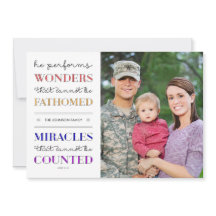 Wonders & Miracles kerstfeestdag - Fotoplatte foto