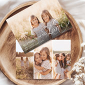 Wonders of His Love Christian Christmas 4 Photo  Feestdagenkaart