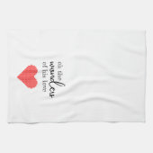 Wonders of His Love Keukenhanddoek (Horizontaal)