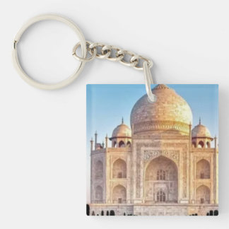 Wonders of the World: Taj Mahal Artistieke Sleutel Sleutelhanger