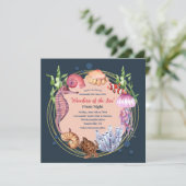 Wonders of the Zee Prom Invitation Kaart (Staand voorkant)