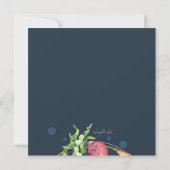 Wonders of the Zee Prom Invitation Kaart (Achterkant)